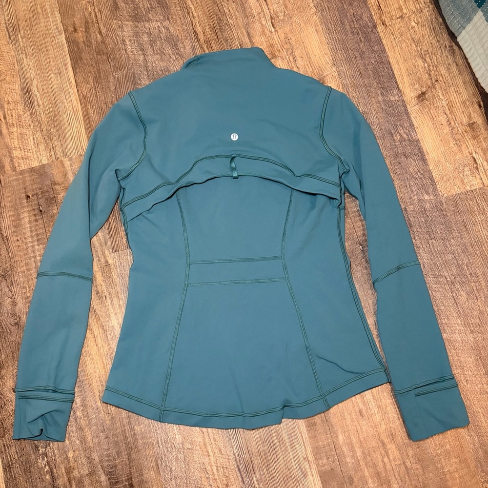 lululemon Teal Define Jacket - Picture 4 of 4